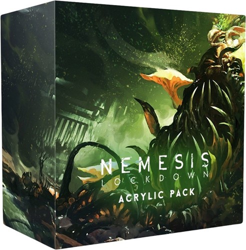 2!REBNEMTOKLOK Nemesis Board Game: Lockdown Deluxe Acrylic Tokens published by Awaken Realms