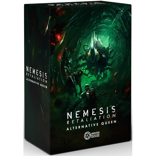 2!REBNRAQK Nemesis Retaliation Board Game: Alternative Queen Miniature published by Rebel