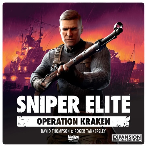 REBRBN01003 Sniper Elite Board Game: Operation Kraken Expansion published by Rebellion Unplugged