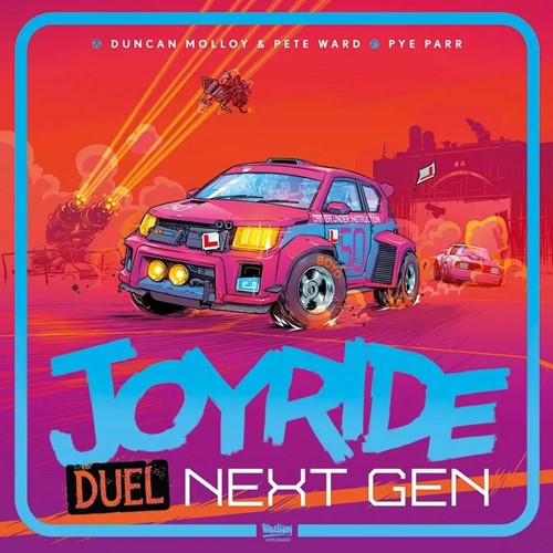 2!REBRBN06001 Joyride Duel Board Game: Next Gen published by Rebellion Unplugged