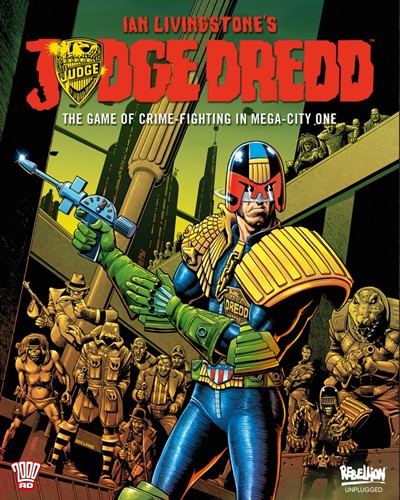 REBUNPLUGJD Judge Dredd Board Game published by Rebellion Unplugged