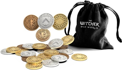 The Witcher Board Game: Old World Metal Coins