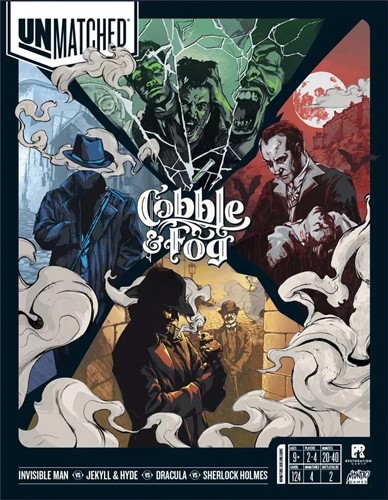 REO9304 Unmatched Board Game: Cobble And Fog published by Restoration Games