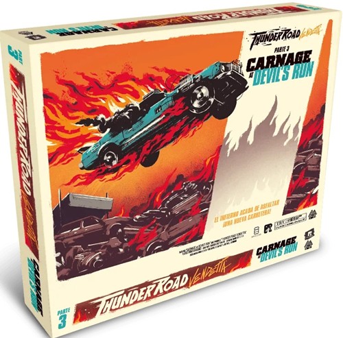 2!REO9402 Thunder Road Board Game: Carnage At Devil's Run Expansion published by Restoration Games
