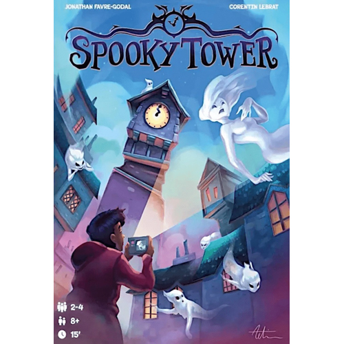 3!REPRPSTO0101EN Spooky Tower Board Game published by Repos Production