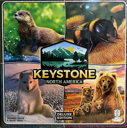2!RGB01002 Keystone North America Board Game Deluxe Edition published by Rose Gauntlet Entertainment