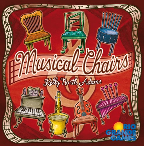 RGG579 Musical Chairs Card Game published by Rio Grande Games