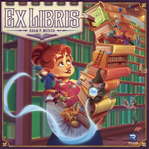2!RGS00577 Ex Libris Board Game: Second Edition published by Renegade Game Studios