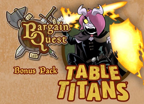 RGS00898S3 Bargain Quest Board Game: Table Titans Bonus Pack published by Renegade Game Studios