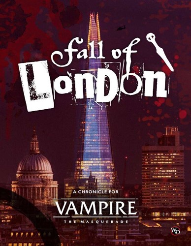 2!RGS01123 Vampire The Masquerade RPG: 5th Edition Fall Of London Chronicle published by Renegade Game Studios