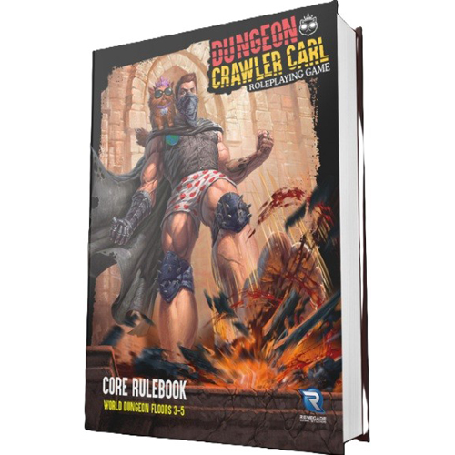 RGS01186 Dungeon Crawler Carl RPG: Core Book published by Renegade Game Studios