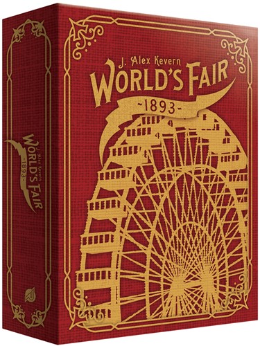 RGS02199 World's Fair 1893 Board Game published by Renegade Game Studios