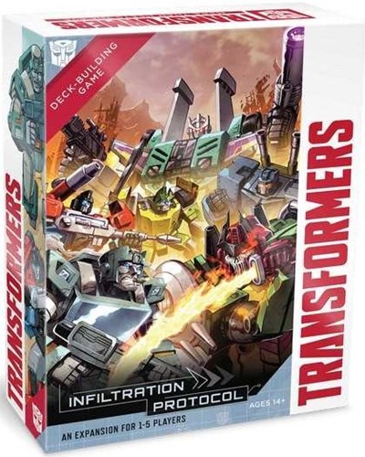 RGS02371 Transformers Deck Building Card Game: Infiltration Protocol Expansion published by Renegade Game Studios