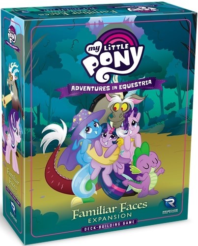 RGS02422 My Little Pony: Adventures In Equestria Deck Building Game Familiar Faces Expansion published by Renegade Game Studios