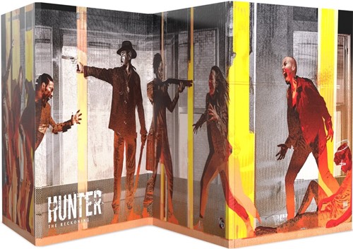 RGS02552 Hunter The Reckoning RPG: 5th Edition Storyteller Screen Kit published by Renegade Game Studios