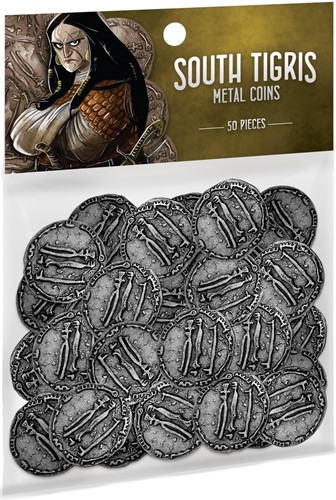 RGS02566 Wayfarers Of The South Tigris Board Game: Metal Coins published by Renegade Game Studios
