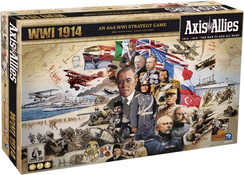 2!RGS02568 Axis And Allies Board Game: WWI 1914 published by Renegade Game Studios
