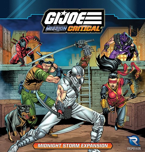 RGS02594 G I Joe Mission Critical Board Game: Midnight Storm Expansion published by Renegade Game Studios