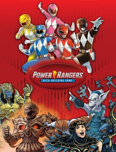 RGS02607 Power Rangers Deck Building Card Game: Card Storage Box published by Renegade Game Studios