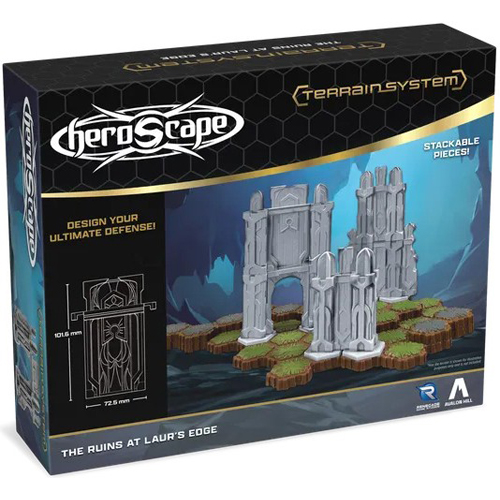 2!RGS02755 Heroscape Board Game: The Ruins At Laur's Edge Terrain Expansion published by Renegade Game Studios