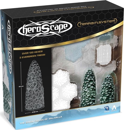 2!RGS02759 Heroscape Board Game: The Snow Fields Of Valhalla Terrain Expansion published by Renegade Game Studios
