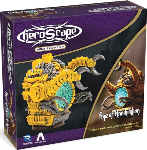 2!RGS02765 Heroscape Board Game: Rising Tide - Hellforge Mandukor Army Expansion published by Renegade Game Studios