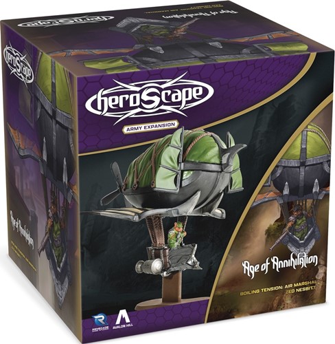 2!RGS02774 Heroscape Board Game: Air Marshal Zed Nesbitt Army Expansion published by Renegade Game Studios