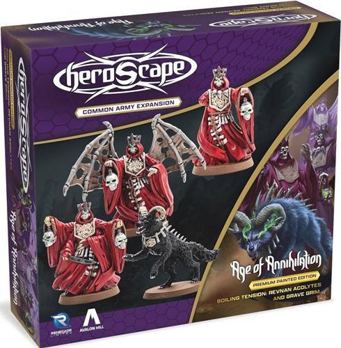 2!RGS02794 Heroscape Board Game: Revnan Acolytes And Grave Grim Army Expansion published by Renegade Game Studios