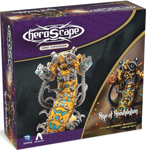 2!RGS02796 Heroscape Board Game: Revnan Acolytes And Grave Grim (Unpainted) published by Renegade Game Studios