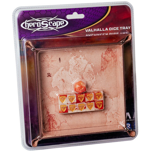 2!RGS02841 Heroscape Board Game: Valhalla Dice And Tray Set published by Renegade Game Studios