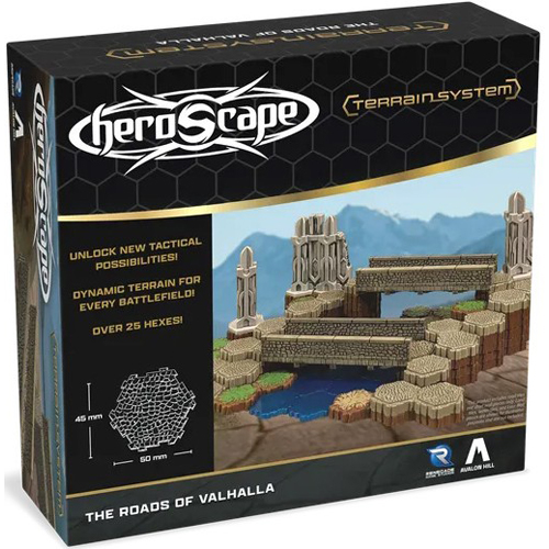 2!RGS02846 Heroscape Board Game: The Roads Of Valhalla Terrain Expansion published by Renegade Game Studios