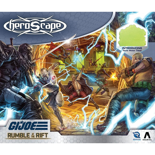 2!RGS02875 Heroscape Board Game: G.I. JOE Rumble At The Rift Battle Box published by Renegade Game Studios