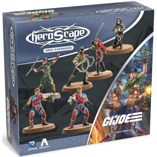 2!RGS02877 Heroscape Board Game: G.I. JOE Strike Forces Army Expansion published by Renegade Game Studios