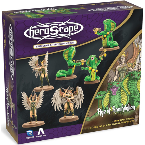2!RGS02886 Heroscape Board Game: Elites Of Ullar And Ranoc Vipers Army Expansion published by Renegade Game Studios