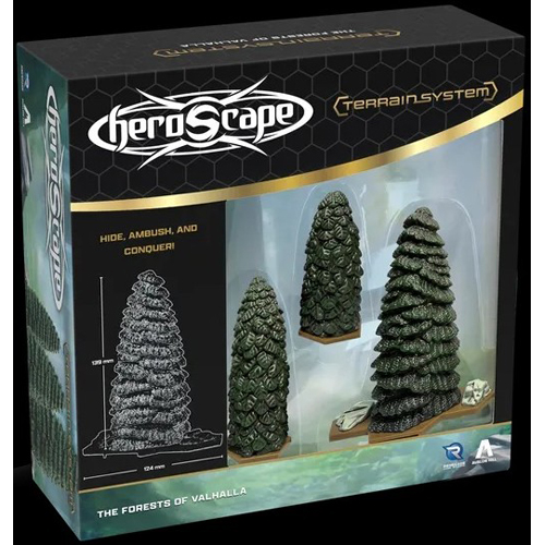 RGS02890 Heroscape Board Game: Forests Of Valhalla Terrain Expansion published by Renegade Game Studios
