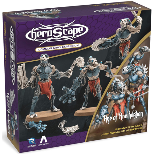 2!RGS02896 Heroscape Board Game: Upgraded Necrotech Reavers Army Expansion published by Renegade Game Studios