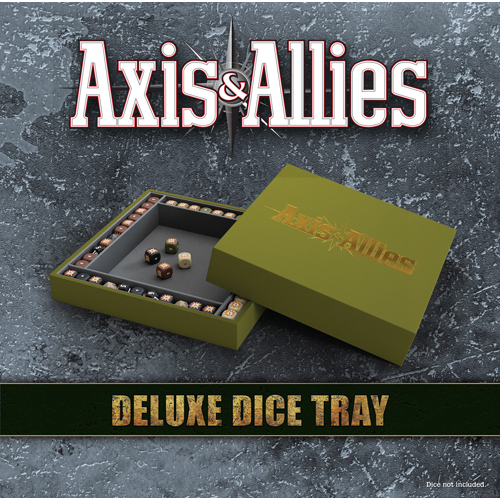 2!RGS02944 Axis And Allies Board Game: Deluxe Dice Tray Accessory published by Renegade Game Studios