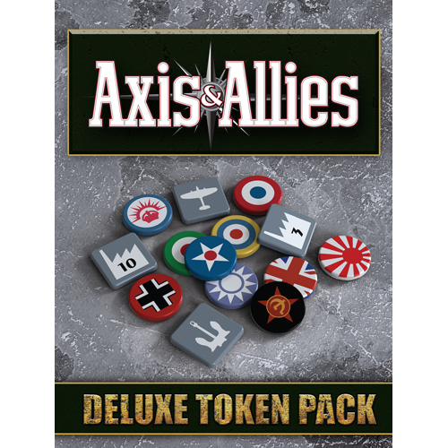 2!RGS02946 Axis And Allies Board Game: Deluxe Token Pack Set Accessory published by Renegade Game Studios