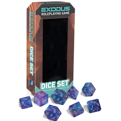 2!RGS07062 EXODUS RPG: Dice Set published by Renegade Game Studios