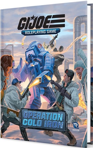 RGS08439 G I Joe RPG: Operation Cold Iron Adventure Book published by Renegade Game Studios