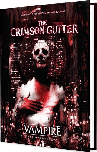 2!RGS1146 Vampire The Masquerade RPG: 5th Edition The Crimson Gutter Chronicle Book published by Renegade Game Studios