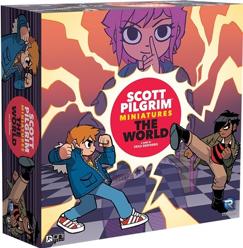 2!RGS2053 Scott Pilgrim Miniatures Board Game: The World published by Renegade Game Studios
