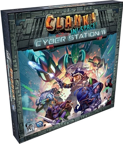 RGS2058 Clank! In! Space! Deck Building Adventure Board Game: Cyber Station 11 Expansion published by Renegade Game Studios