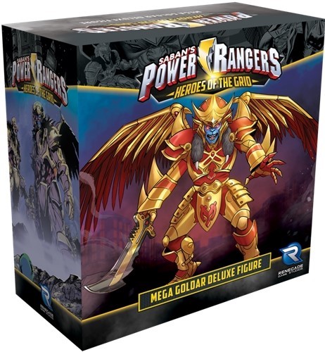 Power Rangers Board Game: Heroes Of The Grid Mega Goldar Deluxe Figure