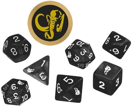 RGS2337 Power Rangers RPG: Black Dice Set published by Renegade Game Studios