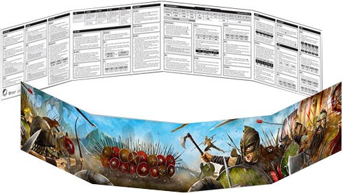 2!RGS4851 The North Sea Epilogues RPG: GM's Screen published by Renegade Game Studios