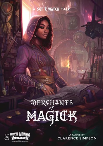 2!RMA120 Merchants Of Magick Board Game: A Set A Watch Tale published by Rock Manor Games