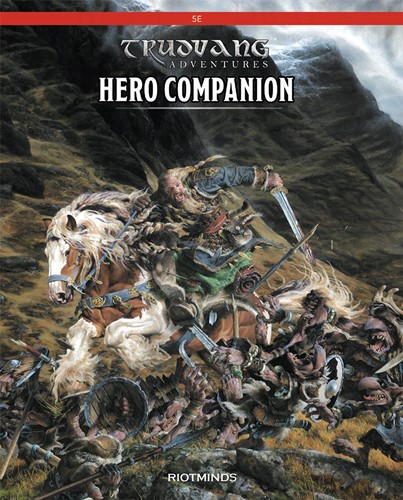 2!RMTA5E001 Dungeons And Dragons RPG: Trudvang Adventures Hero Companion published by Riotminds