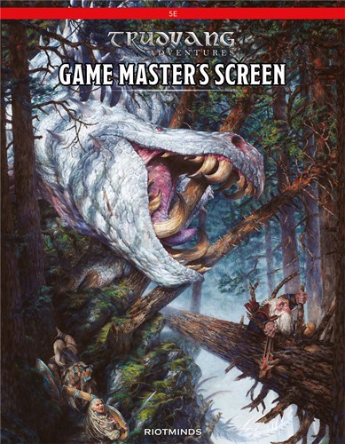 2!RMTA5E006 Dungeons And Dragons RPG: Trudvang Adventures: GM's Screen published by Riotminds