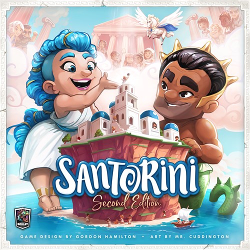 2!ROX305 Santorini Board Game: 2nd Edition published by Roxley Games